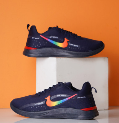 Free Kicks FK-JetRide Latest Running Shoes For Men(Navy , 8)