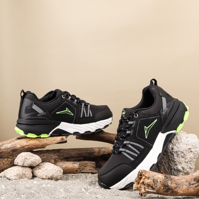 JQR JQR TRACKER PLUS-2 Sports,Walking,Lightweight,Stylish Walking Shoes For Men(Black, Green , 8)