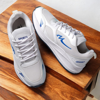 Free Kicks Sneakers For Men(White , 7)