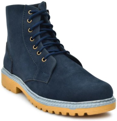 ARIWA REDBULL-BOOT-blue Boots For Men(Blue)