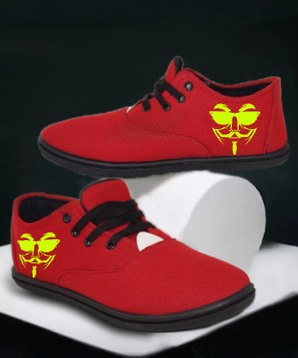 Kenamin CASUALS FOR MEN & KIDS Casuals For Men(Red, Olive , 10)
