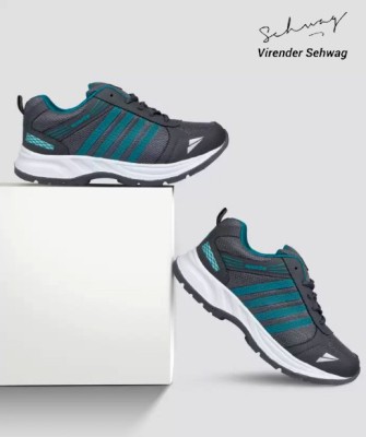 asian wndr-13 sports shoes for men | Latest Stylish Casual sport shoes for men |running shoes for boys | Lace up Lightweight grey shoes for running, walking, gym, trekking, hiking & party Running Shoes For Men(Green, Grey, Blue)