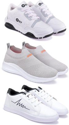 Pennen Casuals For Men(White , 7)