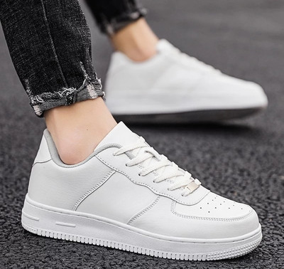 SHM Canvas Shoes For Men(White , 7)