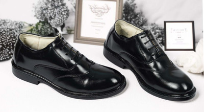 28niqel Pure Leather Formal Shoes | Classic Oxford LaceUp | Comfortable & Durable Office Lace Up For Men(Black , 6)