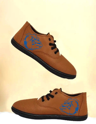 KANEGGYE CASUALS FOR MEN & KIDS Casuals For Men(Tan, Blue , 5)