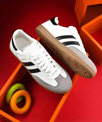 RODDICK SHOES Trending Fashinable Luxary Outdoor Casual Shoes For Mens Sneakers For Men(White, Black , 8)