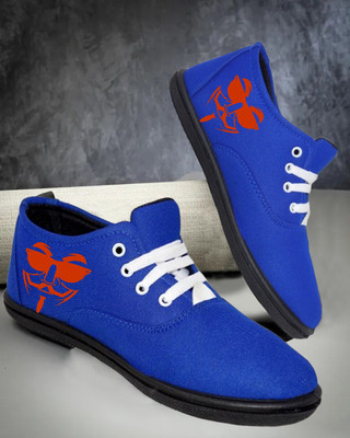 Kenamin CASUALS FOR MEN & KIDS Casuals For Men(Blue, Orange , 10)