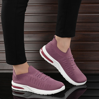 LNT FASHION Sneakers For Women(Purple , 7)