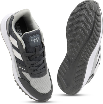 Elpis light Weight |Walking & Gym Sports | Running Shoes For Men Sneakers For Men(Grey , 8)