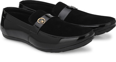 Von kiraro Loafers For Men Loafers For Men(Black , 6)