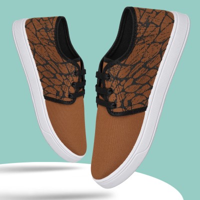 SPOTWALK SW- 401Web Dailywear Sneakers For Men(Tan)