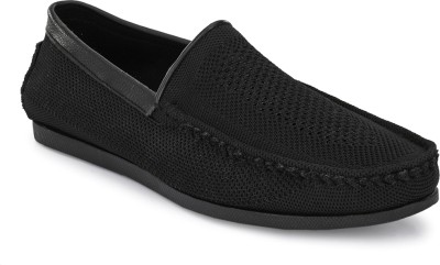 GUAVA Loafers For Men(Black , 9)