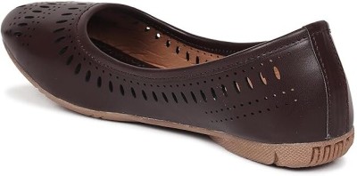 Yahe Y-132 Bellies For Women(Brown , 4)