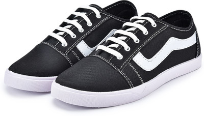 AAYPEE Canvas Shoes For Men(Black , 6)