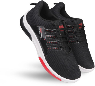 KAVIYAA MERCHANTS Men’s Sports Shoes – Stylish & Lightweight for Active Wear Casuals For Men(Black , 10)