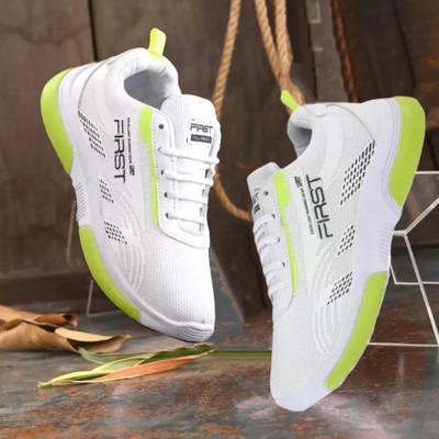 jootiyapa Stylish Trendy Walking Shoes for Men (White) Running Shoes For Men(White)