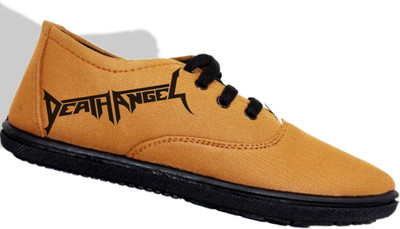 Kenamin Stylish Casual Shoes for Men and kids Casuals For Men(Tan, Black , 7)