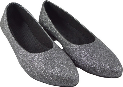 KOMOPT Fashionable Bellies and Ballerinas for Women Bellies For Women(Grey , 6)