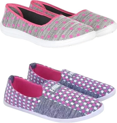 DRH 33_GRAYPK_17_PKBD Bellies For Women(Pink , 7)