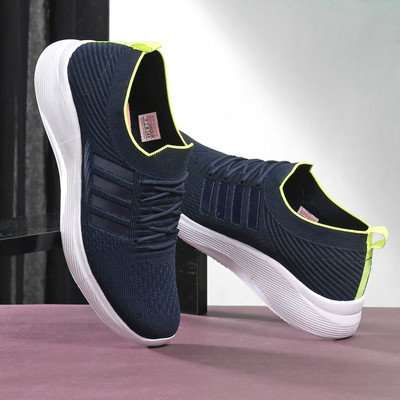 Face Light weight shoes Running Shoes For Men(Navy , 10)