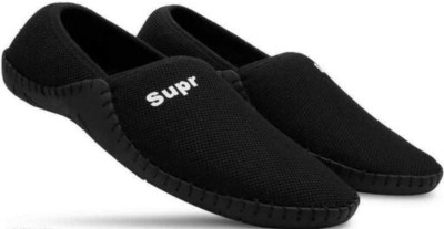 ASF Men's Slip-On Sneaker Shoes Casual Walking shoes Casuals For Men (Black) Espadrilles For Men(Black , 10)