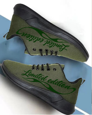 Kenamin SPORTS FOR MEN & KIDS Running Shoes For Men(Olive, Green , 2)