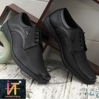 VANETIEN F-LUKE-DERBY Derby For Men(Black , 8)
