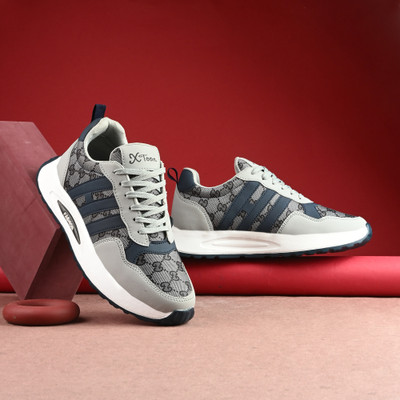 Xtoon Rich Quality|Stylish Look|Perfect Design|Lightweight Sneakers For Men(Grey , 7)