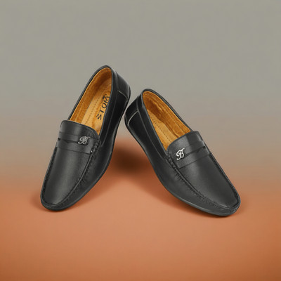 BTOM Casual Loafers For Men(Black)