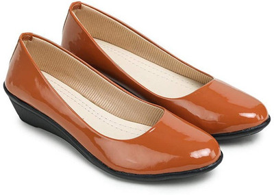 Komfy Bellies and Ballerinas for Women Bellies For Women(Tan , 4)