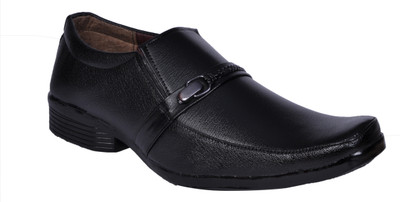 Shoes Kingdom Mocassin Slip On Formal Party Wear Daily Use Shoe Slip On For Men(Black , 7)