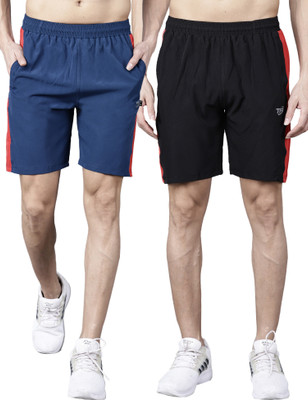 Texfro Printed Men Multicolor Regular Shorts