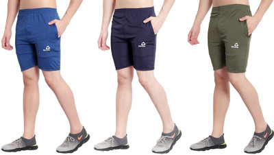 Golazo Solid Men Multicolor Regular Shorts
