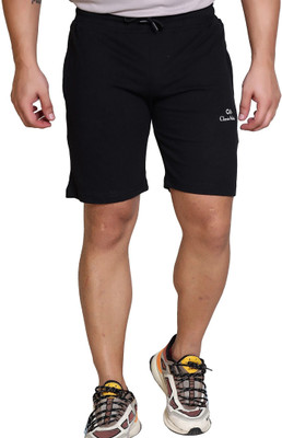 Classic Martino Solid Men Black Regular Shorts