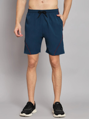 UNICUS APPAREL Color Block Men Blue Sports Shorts