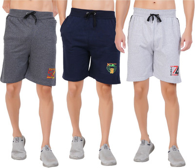 ONCH Solid Men Multicolor Beach Shorts