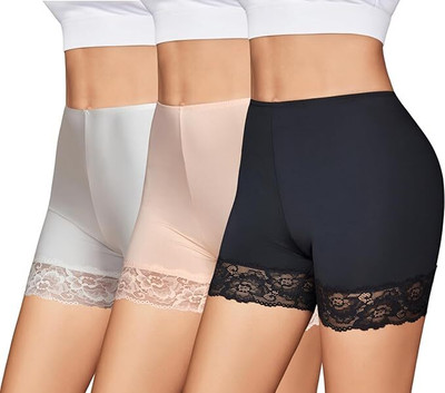 Solid Women Black, Beige, White Regular Shorts