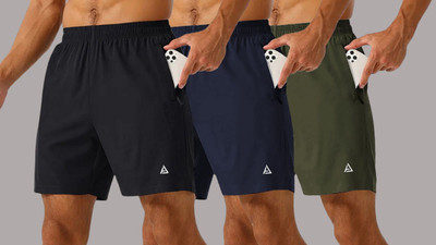 AVOLT Men Multicolor Sports Shorts