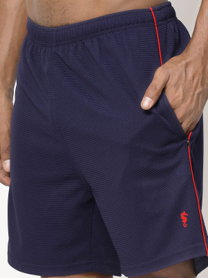EPPE Solid Men Blue Basic Shorts