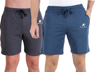Diwazzo Printed Men Multicolor Sports Shorts