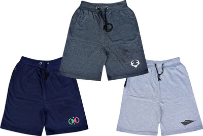 ONCH Solid Men Multicolor Beach Shorts