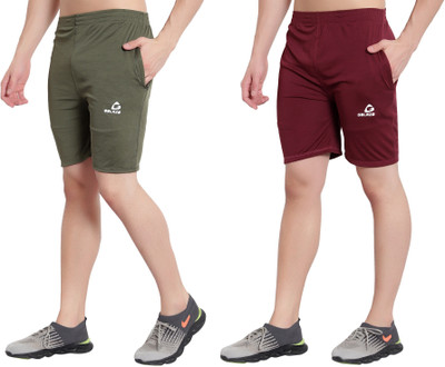 Golazo Solid Men Multicolor Regular Shorts