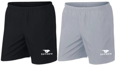 skyrow Printed Men Multicolor Regular Shorts