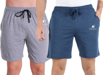 Diwazzo Printed Men Multicolor Sports Shorts
