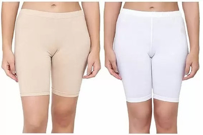 IKHLAS Solid Women Multicolor Cycling Shorts