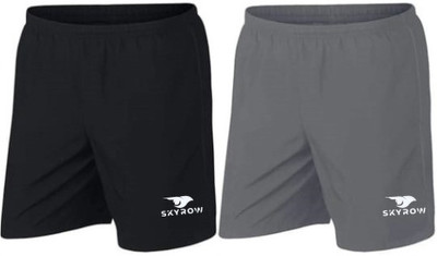 skyrow Printed Men Multicolor Regular Shorts