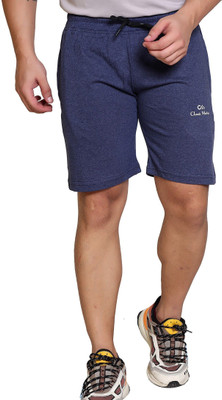 Classic Martino Solid Men Black Regular Shorts