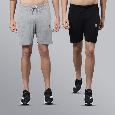 MACK JONNEY Solid Men Multicolor Regular Shorts