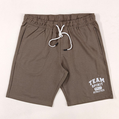 Coldplay Self Design Men Brown Casual Shorts